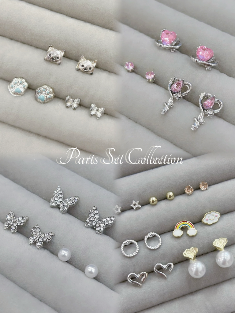 複数デザインがセットで入った ピアスセット4選 