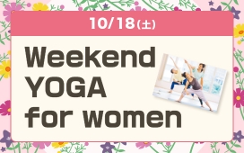 Weekend YOGA for women